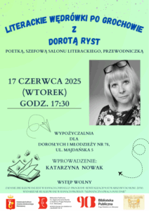 "Literackie wędrówki po Grochowie" - spotkanie w Bibliotece na Majdańskiej