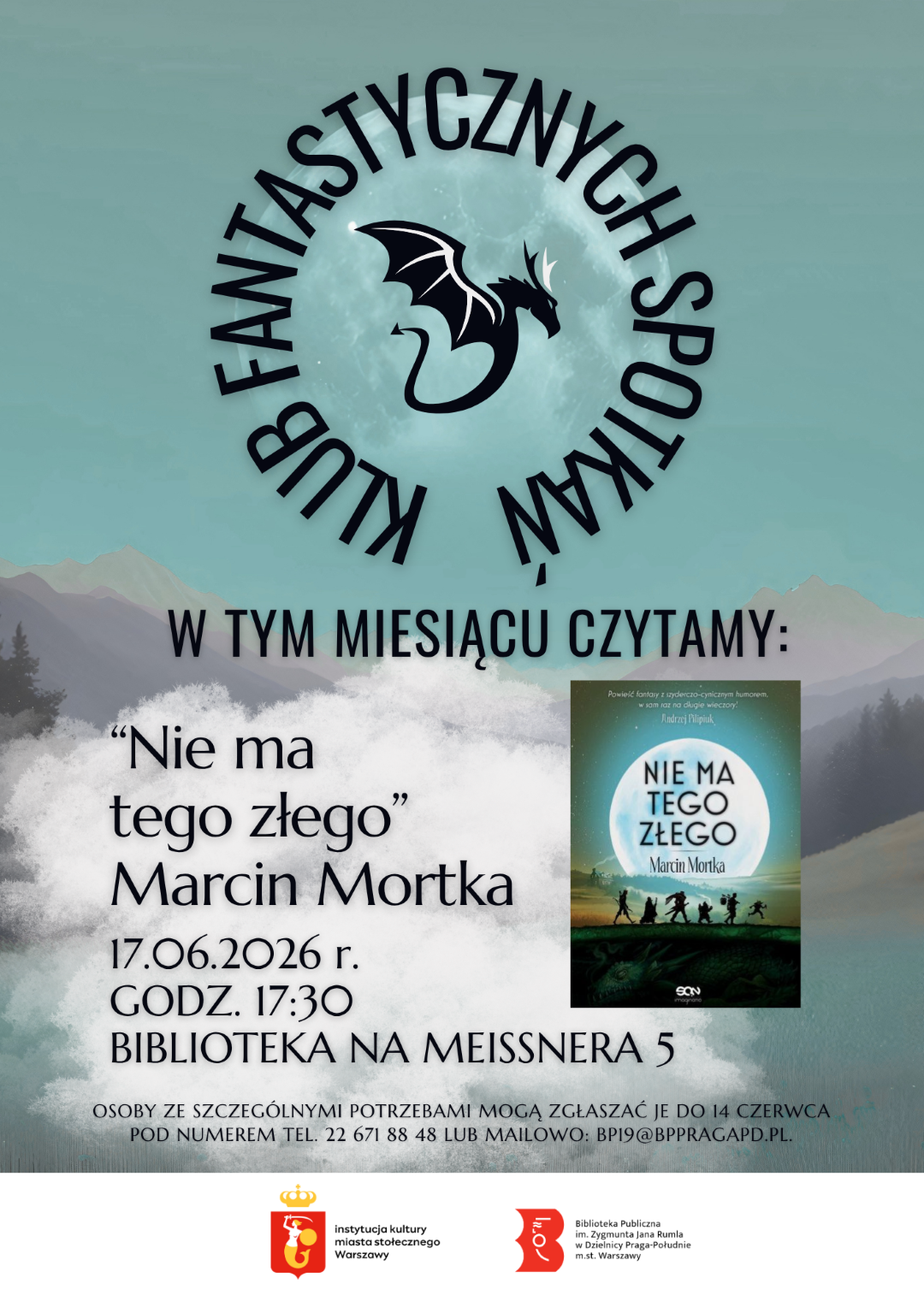 Zapraszamy do Klubu Fantastycznych Spotkań – miejsca dla miłośników literatury fantastycznej, gdzie światy wyobraźni nie mają granic.