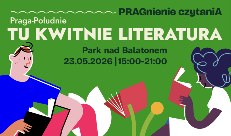 Pragnienie Czytania 2026. Praga-Południe - tu kwitnie literatura